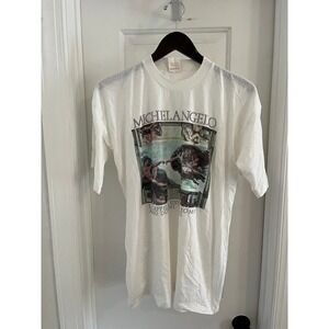 Vintage Michelangelo Sistine Chapel Graphic T